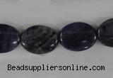 COV109 15.5 inches 12*16mm oval sodalite gemstone beads wholesale