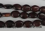 COV11 15.5 inches 8*10mm oval red tiger eye beads wholesale