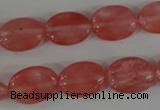 COV110 15.5 inches 12*16mm oval cherry quartz beads wholesale