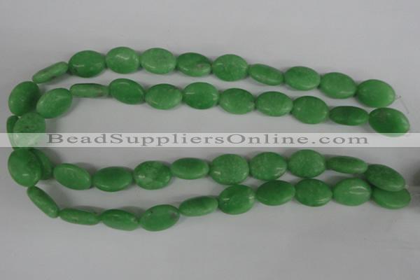 COV124 15.5 inches 13*18mm oval candy jade beads wholesale