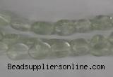 COV42 15.5 inches 8*10mm oval watermelon green beads wholesale