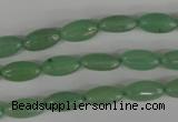 COV59 15.5 inches 6*12mm oval green aventurine beads wholesale