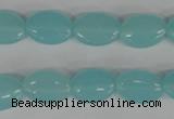 COV61 15.5 inches 10*14mm oval candy jade beads wholesale