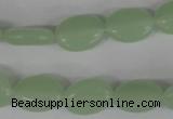 COV63 15.5 inches 10*14mm oval candy jade beads wholesale