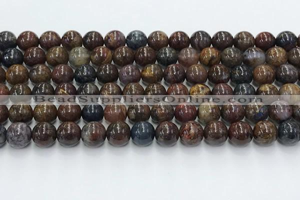 CPB1072 15.5 inches 8mm round peter stone beads wholesale