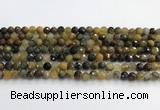 CPB1076 15.5 inches 6mm faceted round natural pietersite beads