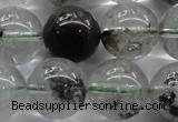 CPC05 15.5 inches 12mm round green phantom quartz beads wholesale