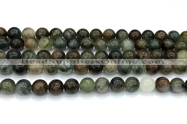 CPC692 15 inches 10mm round phantom quartz beads