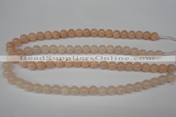 CPE04 15.5 inches 10mm round peach stone beads wholesale