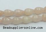 CPI01 15.5 inches 8*12mm teardrop pink aventurine jade beads