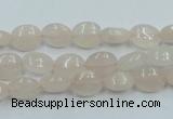 CPI07 15.5 inches 8*10mm oval pink aventurine jade beads wholesale