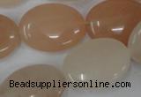 CPI152 15.5 inches 18*25mm oval pink aventurine jade beads