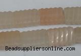 CPI154 15.5 inches 13*18mm carved rectangle pink aventurine jade beads