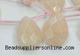 CPI16 15.5 inches 18*25mm briolette pink aventurine jade beads