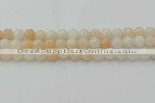 CPI203 15.5 inches 10mm round pink aventurine jade beads