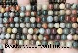 CPJ481 15.5 inches 6mm round polychrome jasper beads wholesale