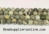 CPJ704 15.5 inches 12mm round greeting pine jasper beads