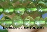 CPO131 15.5 inches 5mm round natural peridot beads wholesale