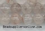 CPQ251 15.5 inches 6mm round natural pink quartz beads wholesale