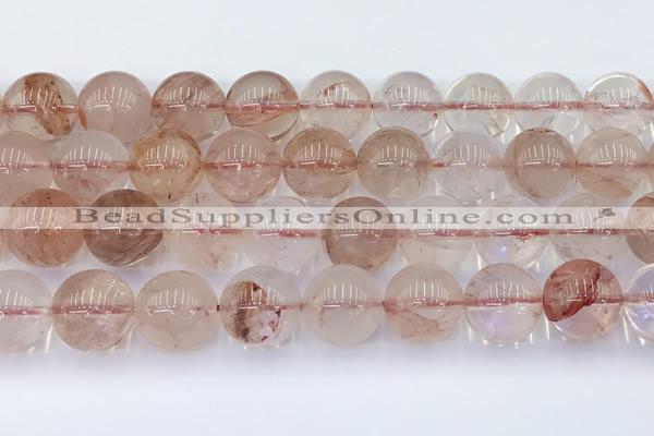 CPQ333 15.5 inches 12mm round pink quartz beads wholesale