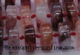 CPQ40 15.5 inches 7*15mm rondelle pink quartz beads wholesale