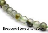 CPR01 AB grade 6mm round natural prehnite stone beads Wholesale