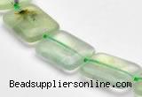 CPR12 A grade 12*16mm rectangle natural prehnite gemstone beads