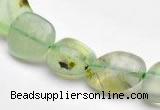 CPR18 A grade 12*14mm freeform natural Prehnite gemstone beads