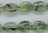 CPR222 15.5 inches 12*16mm oval natural prehnite beads wholesale