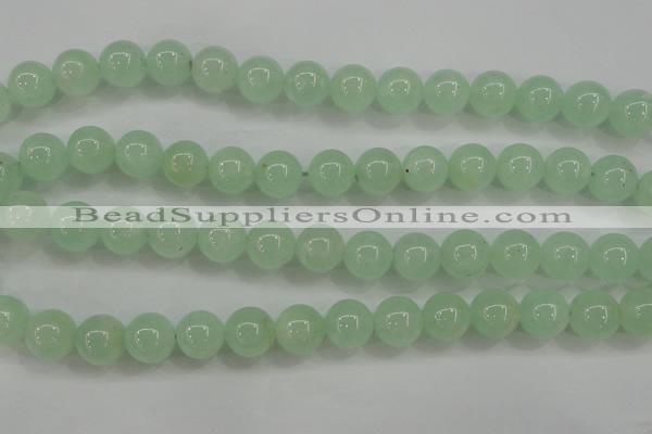 CPR304 15.5 inches 12mm round natural prehnite beads wholesale