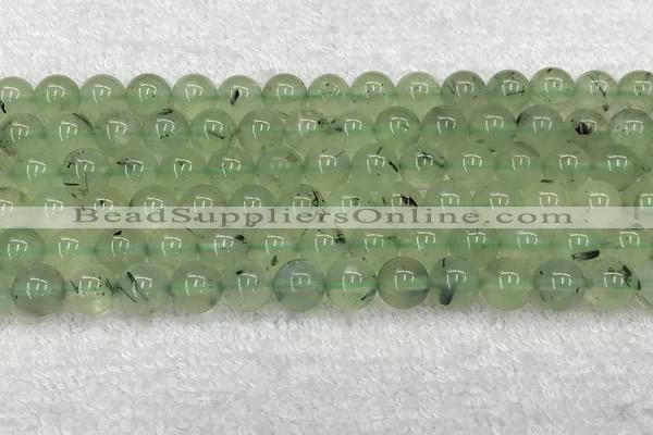 CPR396 15.5 inches 8mm round prehnite gemstone beads