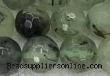 CPR407 15.5 inches 10mm faceted round prehnite beads wholesale