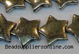 CPY158 15.5 inches 20mm star pyrite gemstone beads wholesale