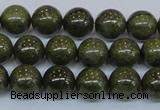 CPY753 15.5 inches 10mm round pyrite gemstone beads wholesale