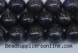 CPY774 15.5 inches 12mm round pyrite gemstone beads wholesale