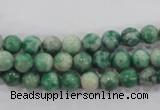 CQJ02 15.5 inches 6mm round Qinghai jade beads wholesale