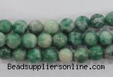 CQJ03 15.5 inches 8mm round Qinghai jade beads wholesale