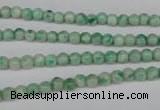 CQJ201 15.5 inches 4mm round Qinghai jade beads wholesale