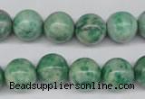 CQJ205 15.5 inches 12mm round Qinghai jade beads wholesale