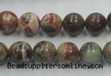 CRA02 15.5 inches 10mm round natural rainforest agate gemstone beads