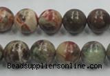 CRA03 15.5 inches 12mm round natural rainforest agate gemstone beads