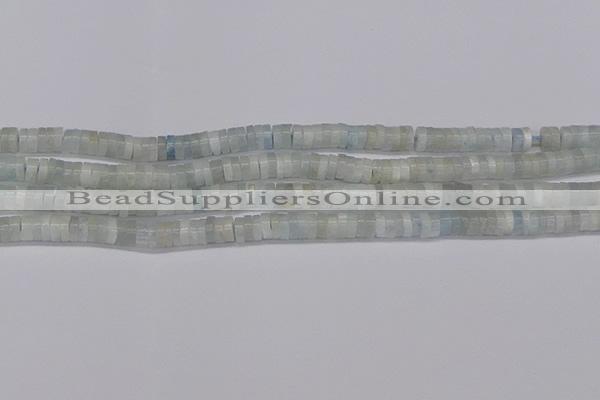 CRB1001 15.5 inches 2*5mm heishi aquamarine beads wholesale