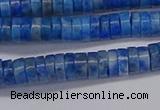 CRB1026 15.5 inches 2*5mm heishi lapis lazuli beads wholesale