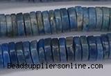 CRB1028 15.5 inches 2*7mm heishi lapis lazuli beads wholesale