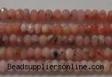 CRB110 15.5 inches 2.5*4mm faceted rondelle opal gemstone beads