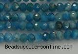 CRB1203 15.5 inches 3*4mm faceted rondelle apatite beads