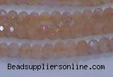 CRB1866 15.5 inches 2*3mm faceted rondelle moonstone beads