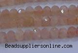 CRB1867 15.5 inches 2.5*4mm faceted rondelle moonstone beads