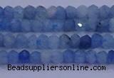 CRB1890 15.5 inches 2*3mm faceted rondelle aquamarine beads