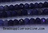 CRB1903 15.5 inches 2*3mm faceted rondelle sapphire beads